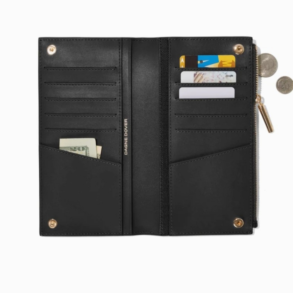 Dagne Dover Slim Wallet - Black